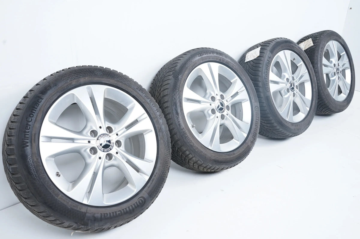 Mercedes C-Class W205 Winter Tires Winter Wheels 225 50 17 Inch 7mm A2054014300 Detailansicht 2