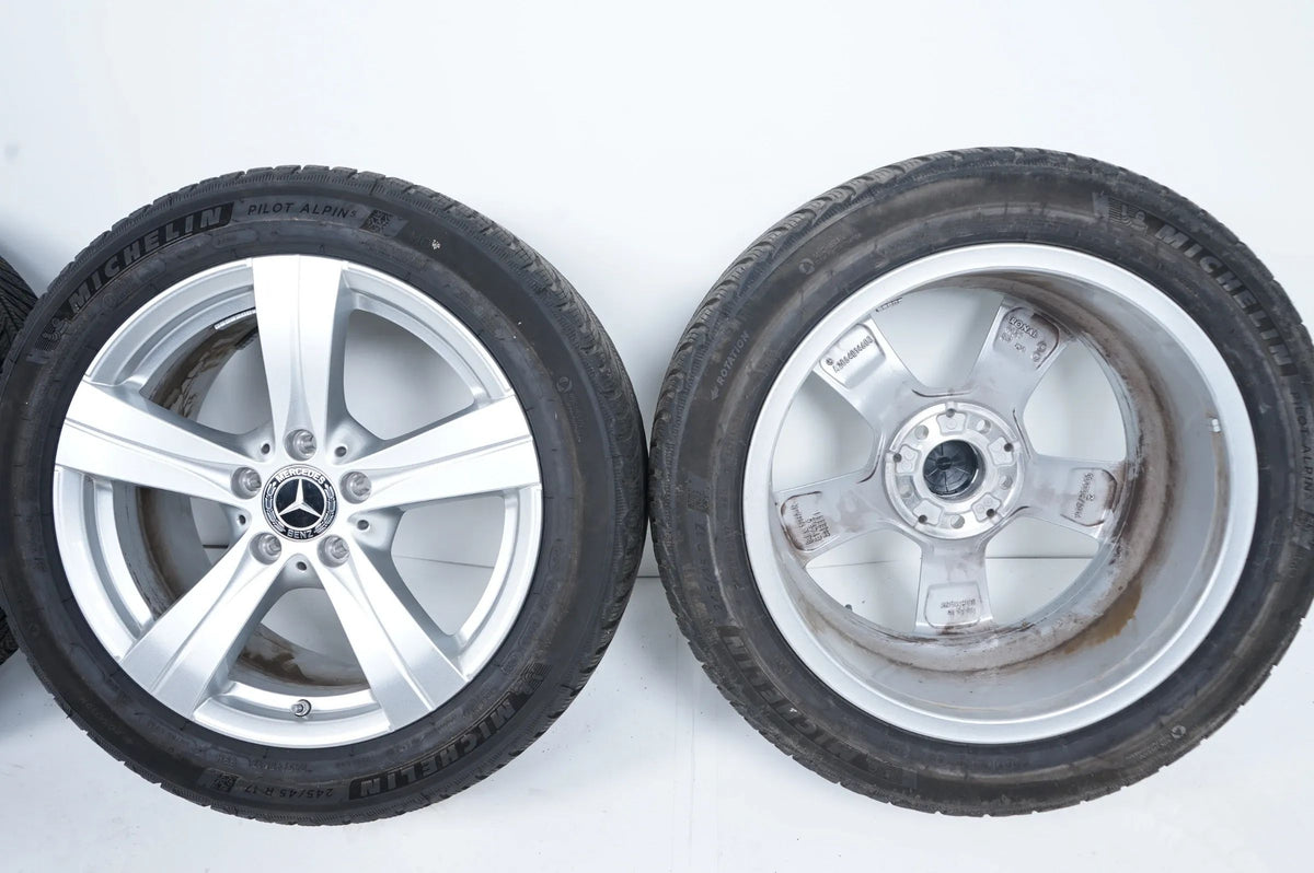 Pneus hiver et jantes hiver 17 pouces pour Mercedes Classe C Hybride W206 Detailansicht 13