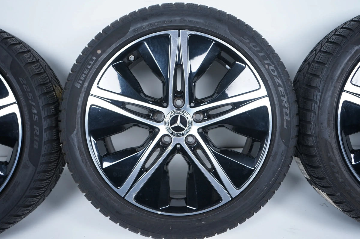 Mercedes A B Klasse W177 C118 Winterreifen Winterräder 18 Zoll Detailansicht 4
