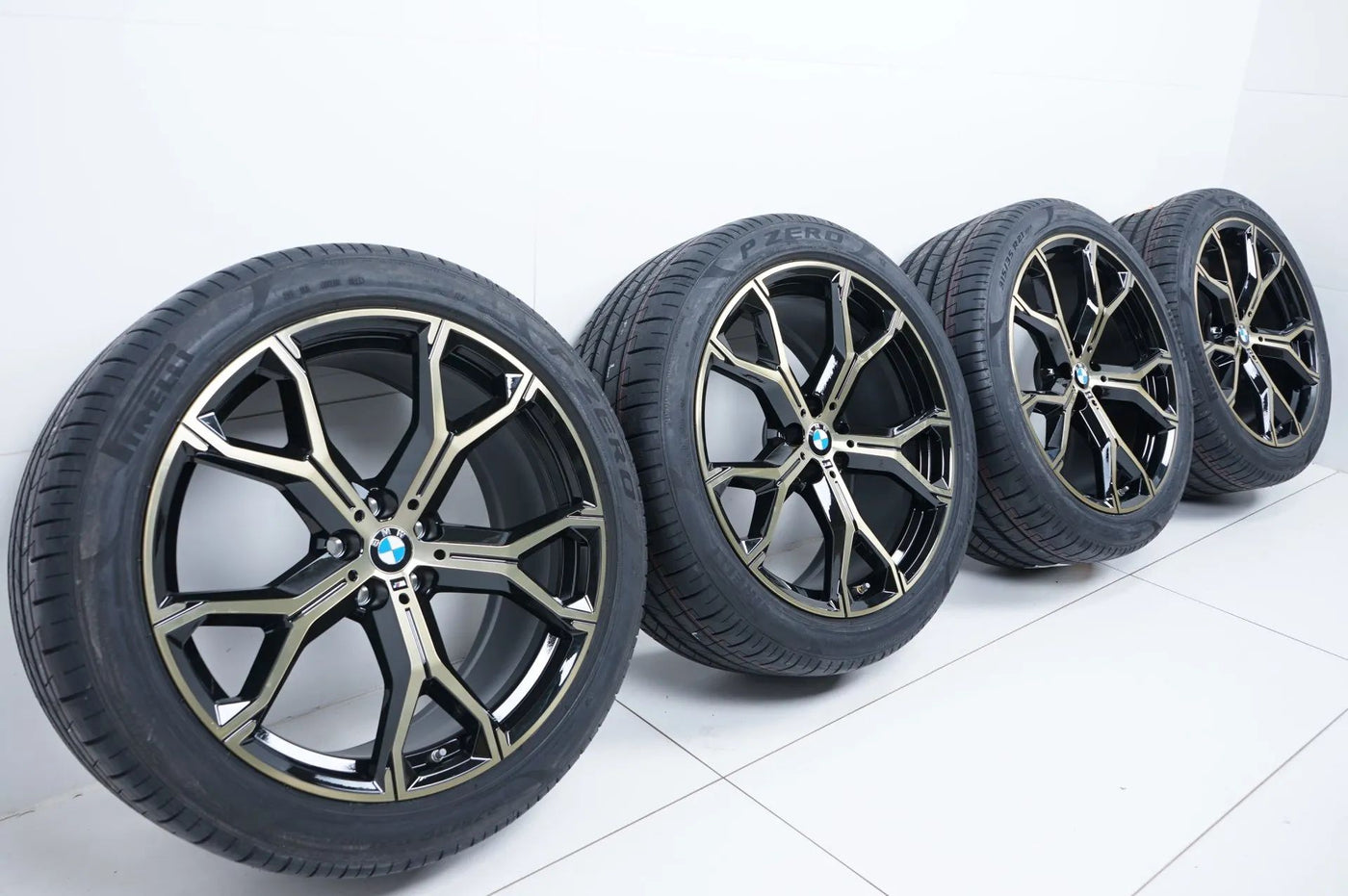 Neu BMW X5 X6 G05 Sommerreifen Sommerräder M741 Gold 21 Zoll