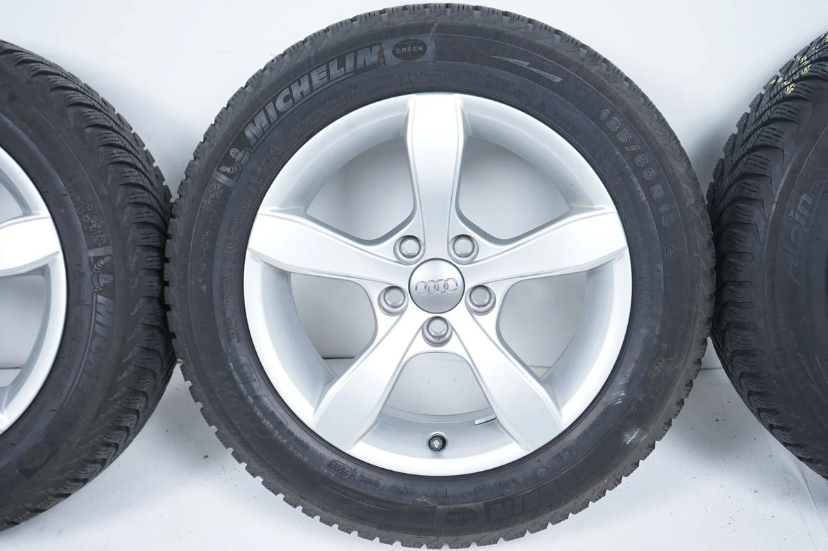 Audi A1 8X Winter Wheels Winter Tires 185 60 15 Inch 8X0071495 Detailansicht 6