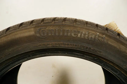 2 x pneumatici invernali Continental 255 40 18 pollici DOT18 BMW* circa 6mm