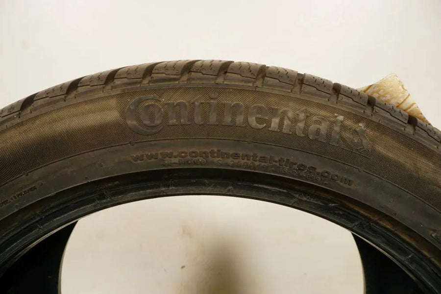 2 x pneumatici invernali Continental 255 40 18 pollici DOT18 BMW* circa 6mm