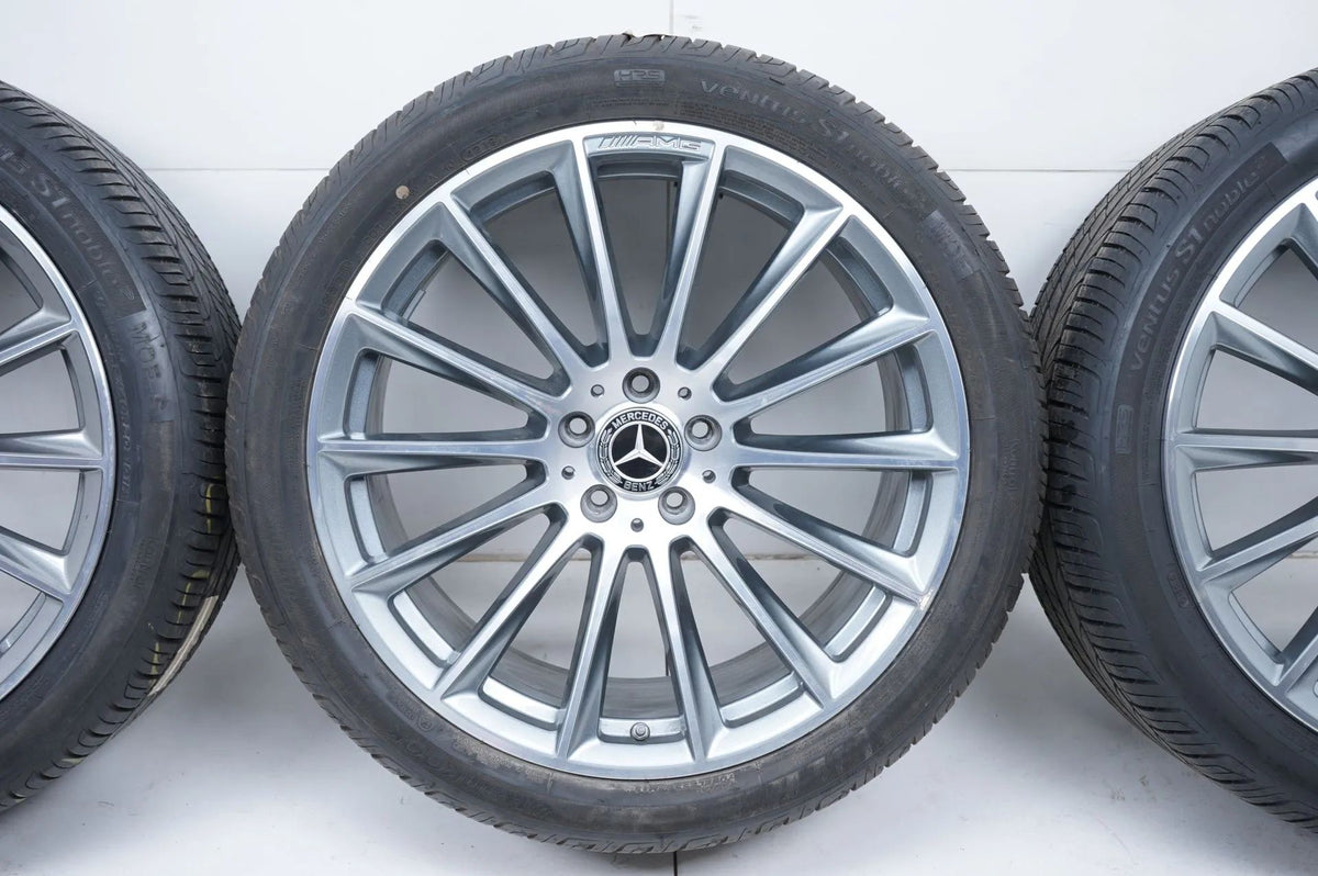 Originele Mercedes S-klasse W223 V223 TOP 20 inch AMG-lichtmetalen velgen zomerbanden Detailweergave 5