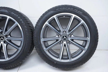 Roues d'hiver pour Mercedes Classe CLS W257, pneus d'hiver 245/45/18 pouces