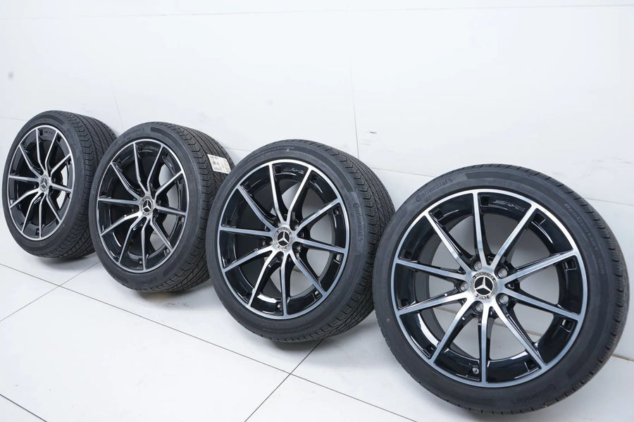 Mercedes CLA35 C118 summer wheels all-weather tires 235 40 18 inch