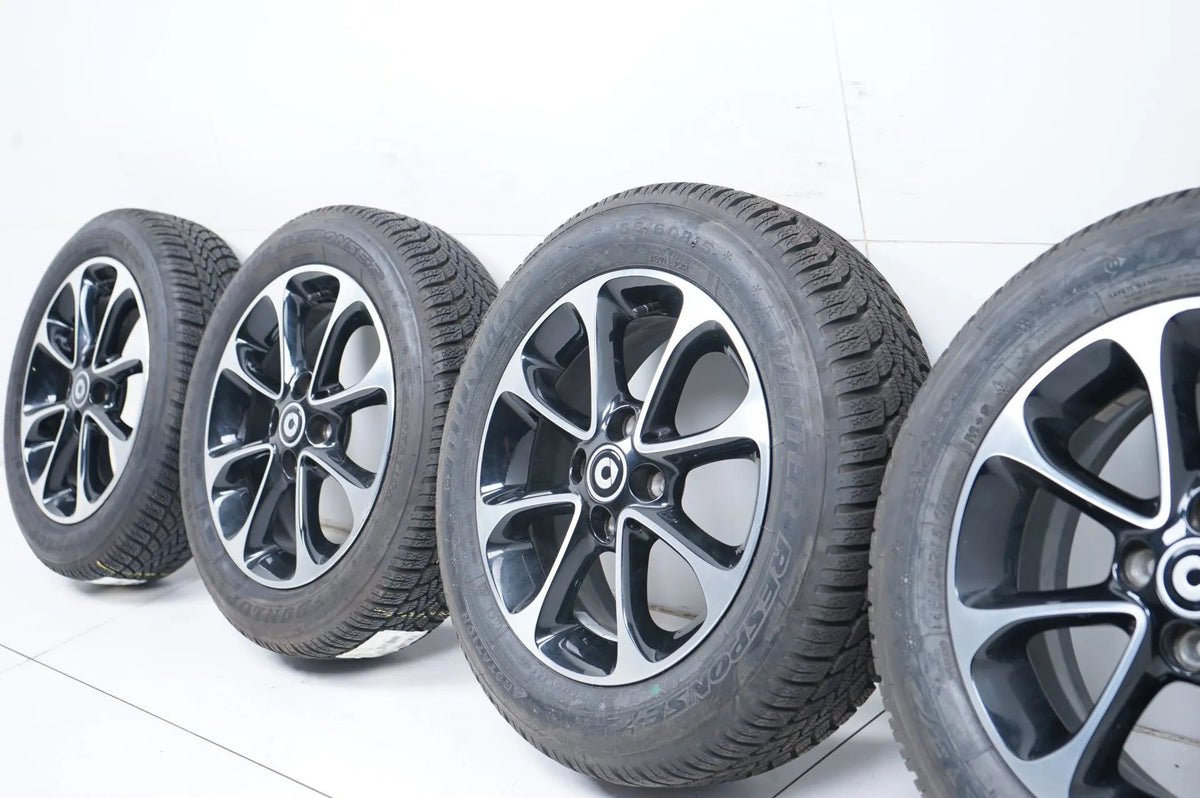 Smart A453 W453 Winter tires Winter wheels 15 inch 7mm Detailansicht 10