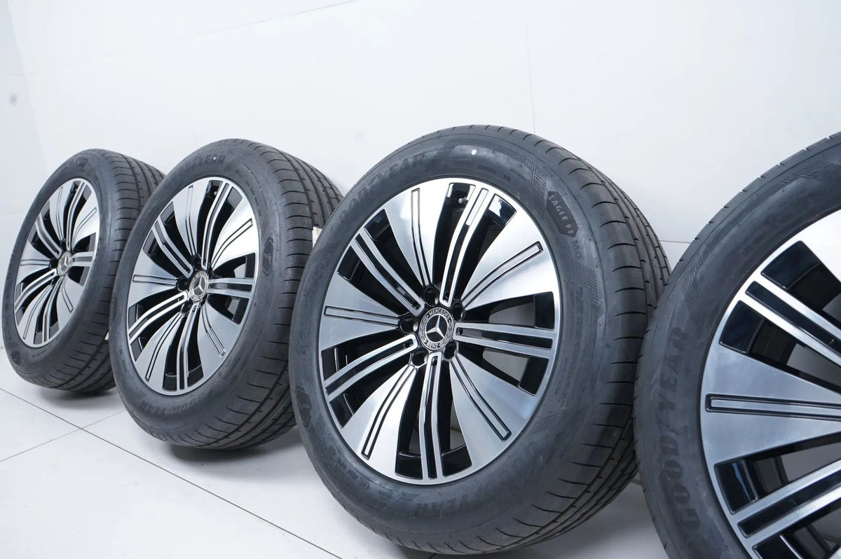 Genuine Mercedes EQS V297 19 inch alloy wheels summer tires DEMO 8mm 235 55 R19 Detailansicht 8
