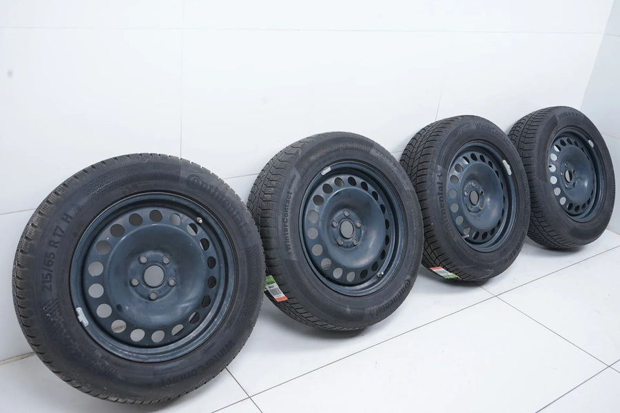 Audi Q3 83A F3 Allwetterräder mit neuen Allwetterreifen 215 65 17 Zoll