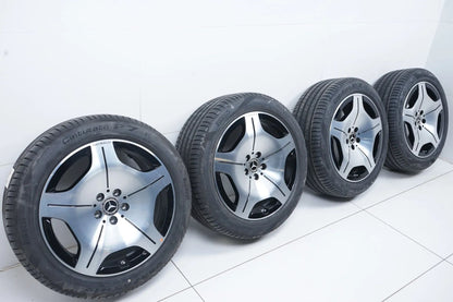 Original Mercedes S-Klasse Maybach W223 Alufelgen mit neuen Winterreifen 255 45 R19