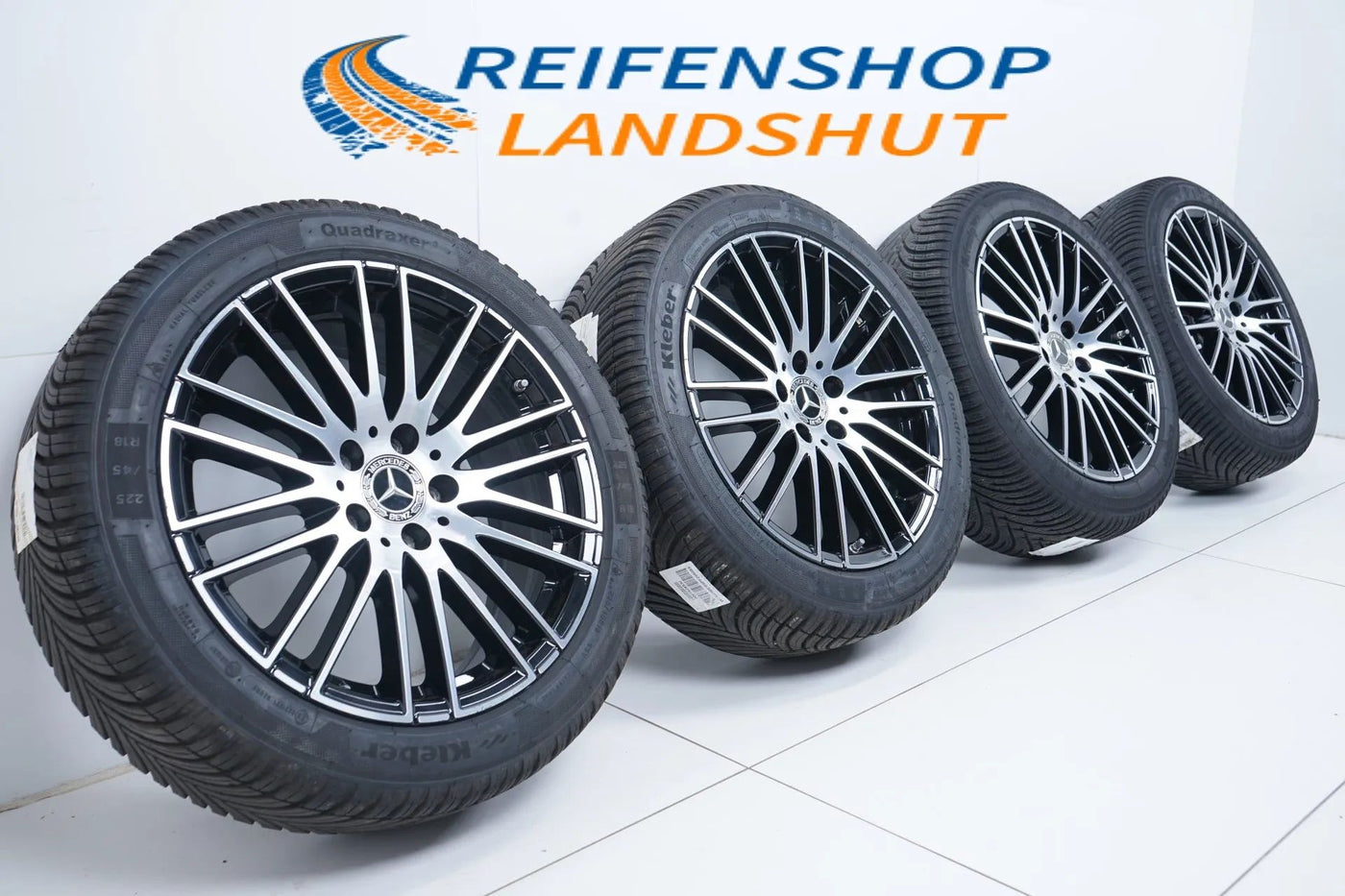 Mercedes C Class W206 all-weather tires winter wheels 225 45 18 inches