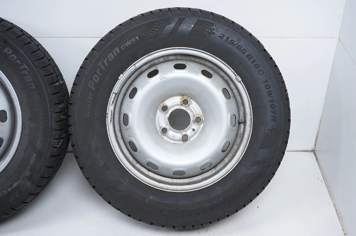 VW Transporter T5 T6 winter tires/wheels 215/65/16 inch Detailansicht 6