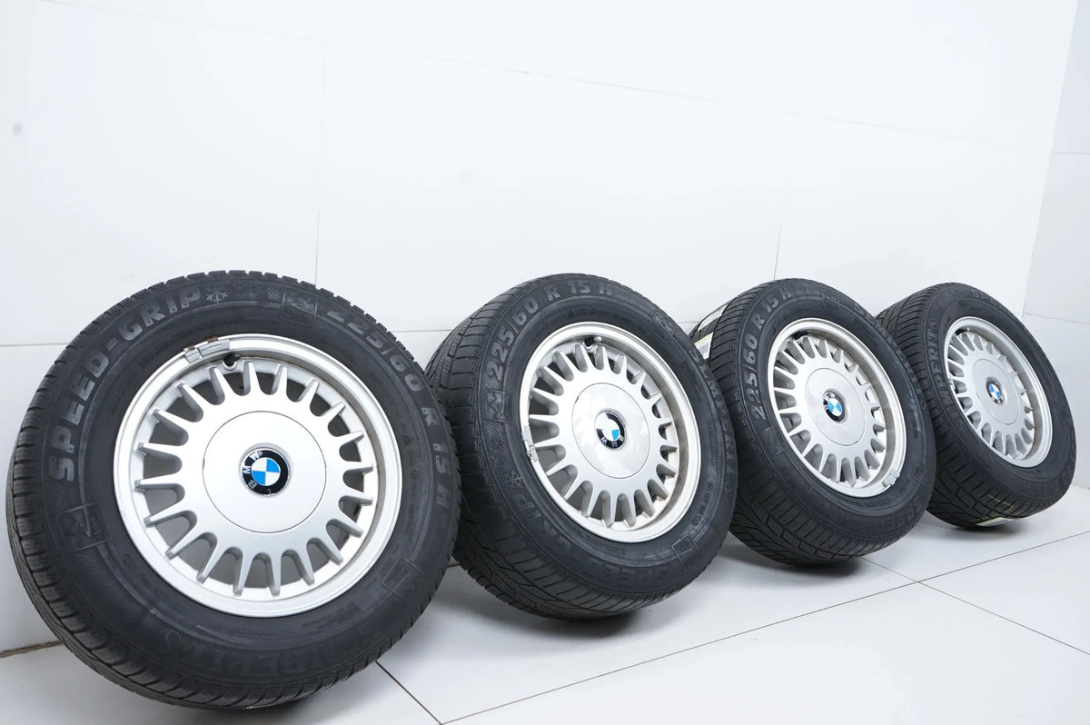 BMW 5-serie E34 vinterhjul vinterhjul 225 60 15 tommer