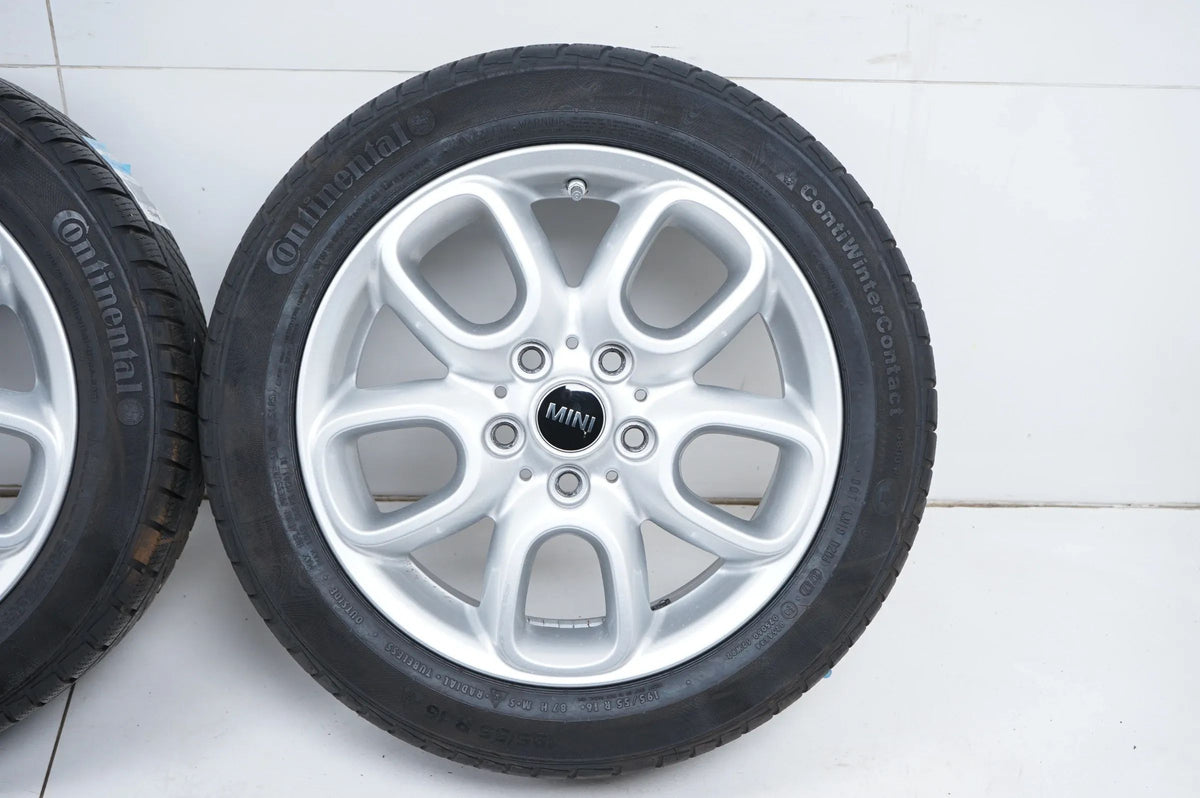 MINI F55 F56 F57 Winter Tires Winter Wheels 195 55 16 inch 494 Detailansicht 8