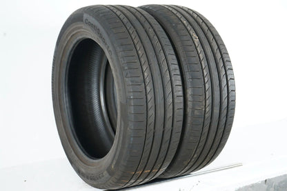 2 x Sommerreifen Continental 235 55 19 Zoll DOT22 ca.6mm AO