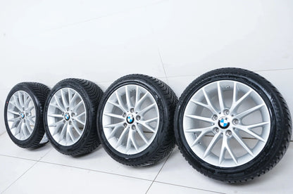 BMW Serie 1 Serie 2 F20 F21 nuovi pneumatici invernali ruote invernali 205 50 17 pollici