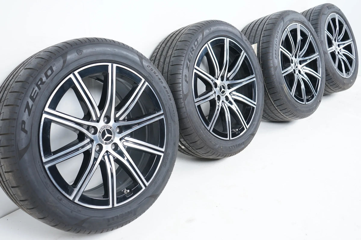 Ny Mercedes S-Klasse W223 sommerdæk sommerhjul 19 tommer Detaljevisning 2