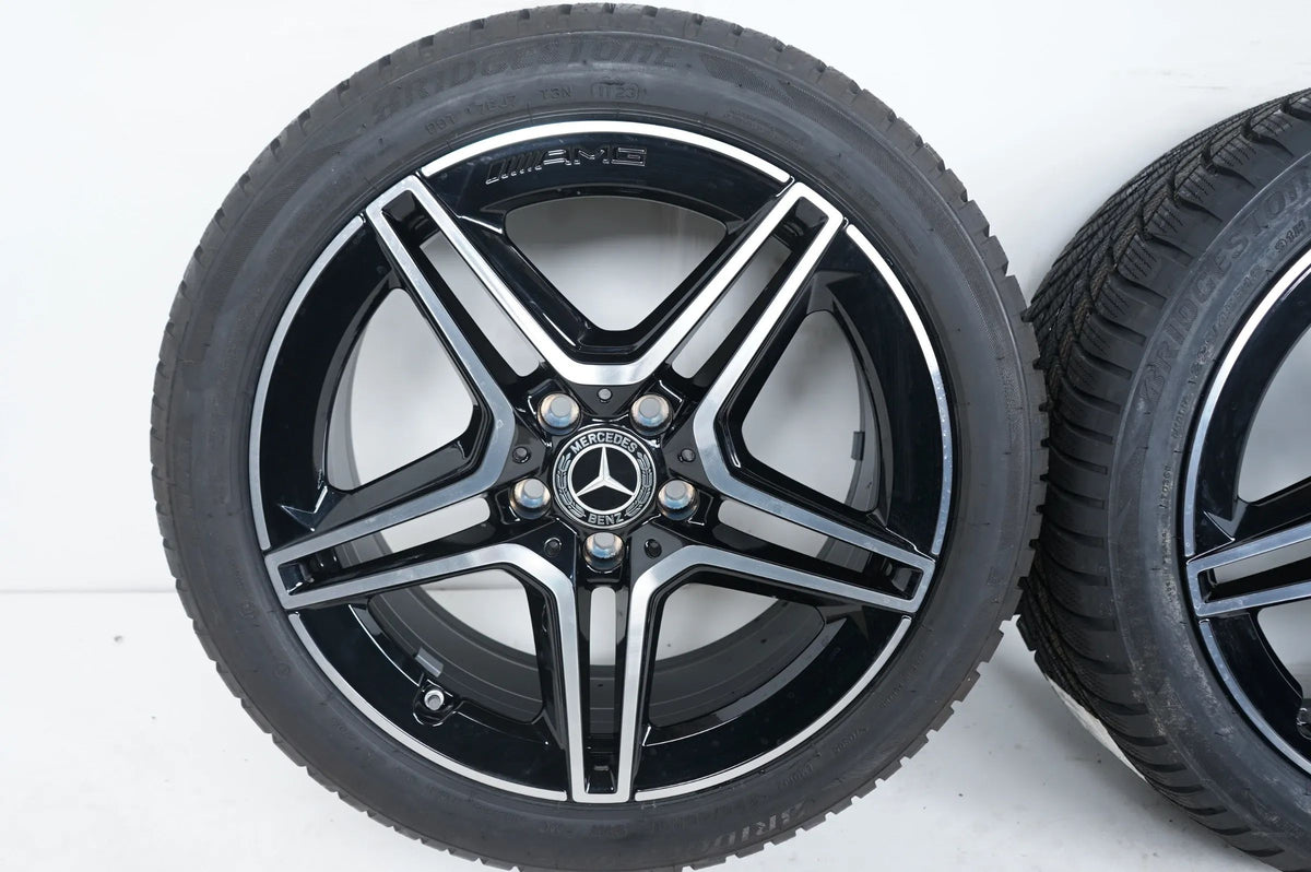 NEU Mercedes A B CLA Klasse W118 W177 B247 Winterräder Winterreifen 18 Zoll Vue détaillée 3