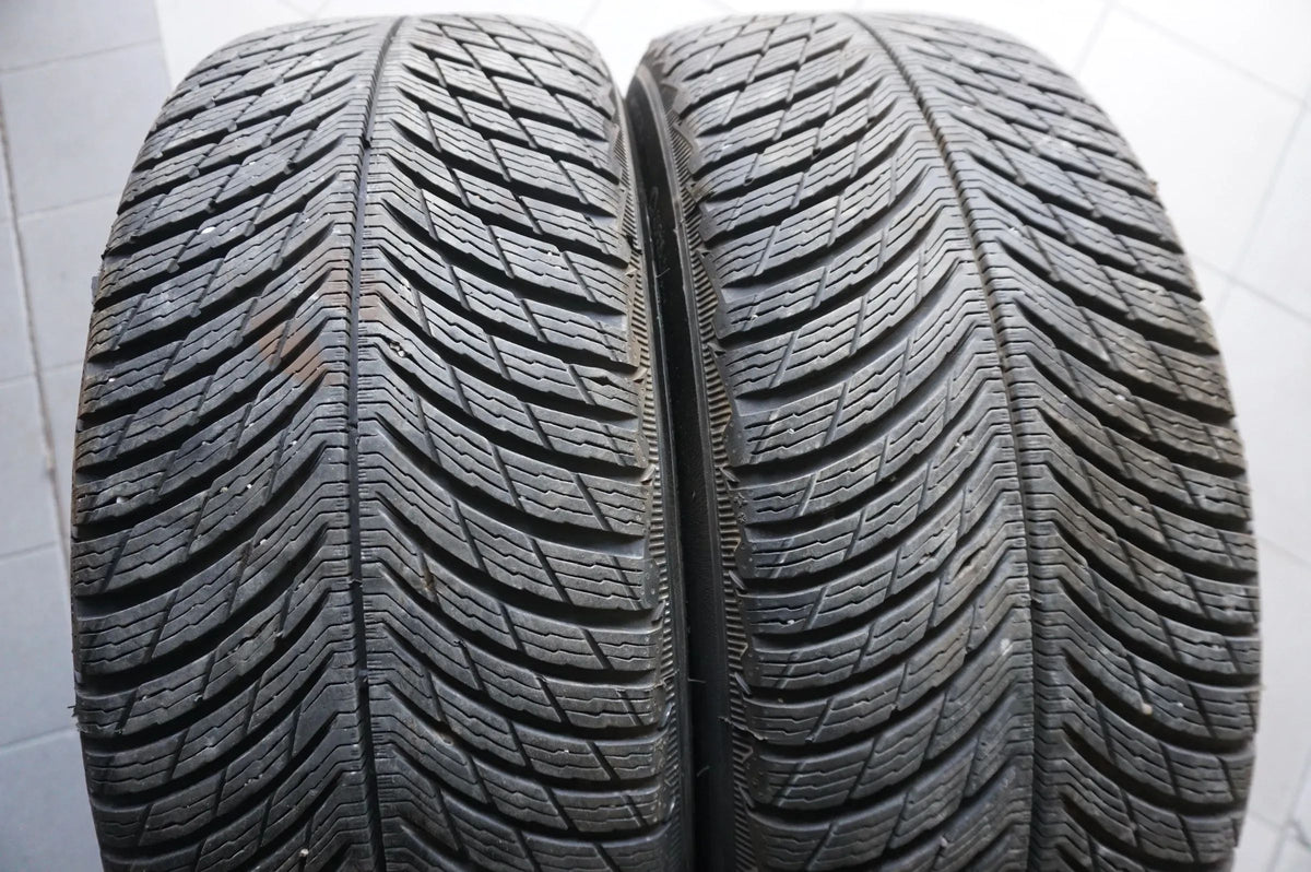 Original Audi A6 C8 4K 19 tommer alufælge vinterhjul vinterdæk 245 45 R19 7mm Detaljevisning 14