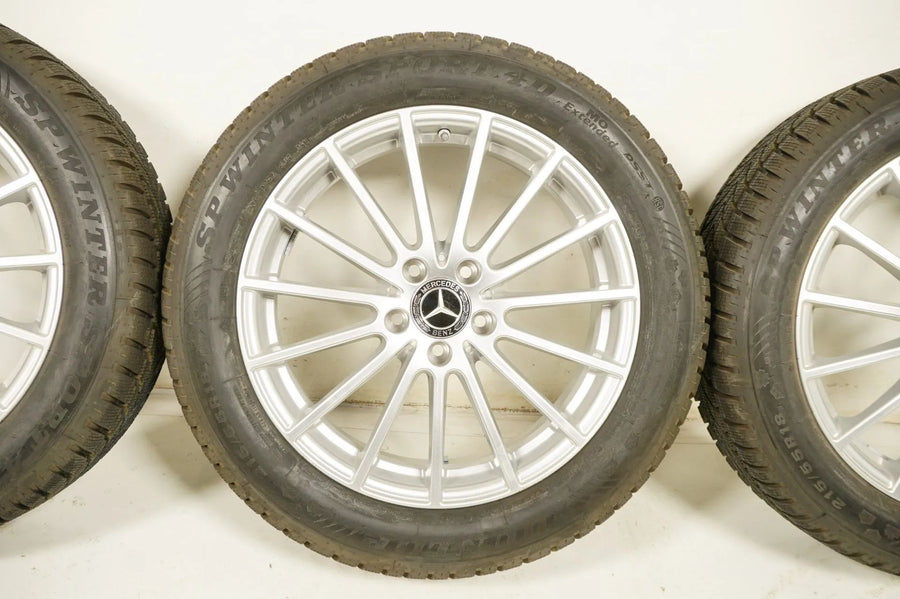 Original Mercedes GLA X156W156 Alufelgen Winterräder Winterreifen 215 55 R18 8mm