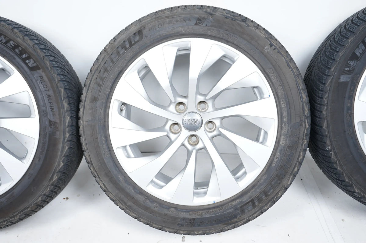 Audi A7 4K8 C8 Winterreifen Winterräder 225 55 18 Zoll 4k8601025A Vue détaillée 5