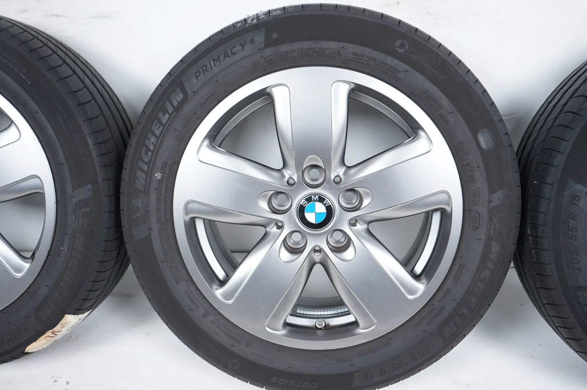 Original BMW Série 1 F40 Série 2 F44 jantes alu roues été pneus été 205 55 R16 6mm Vue détaillée 5