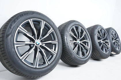 New BMW X5 X6 G05 G06 summer tires summer wheels 20 inch M740 8071996 8071997