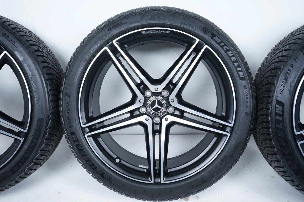 Neu Mercedes S Klasse S63 AMG W223 Winterräder Winterreifen 21 Zoll Detailansicht 4