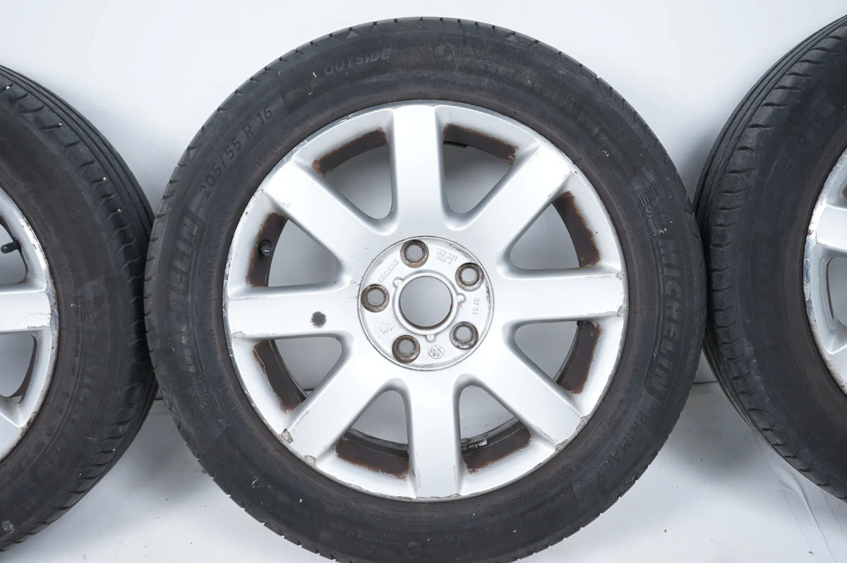 VW Volkswagen Golf 5 Sommerreifen Sommerräder 205 55 16 Zoll Detailansicht 5