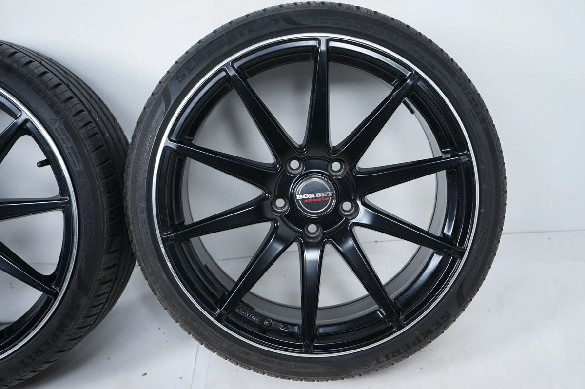Bmw 3er E90 E91 Winterräder mit neuen Winterreifen 225 35 19 Zoll Detailansicht 9