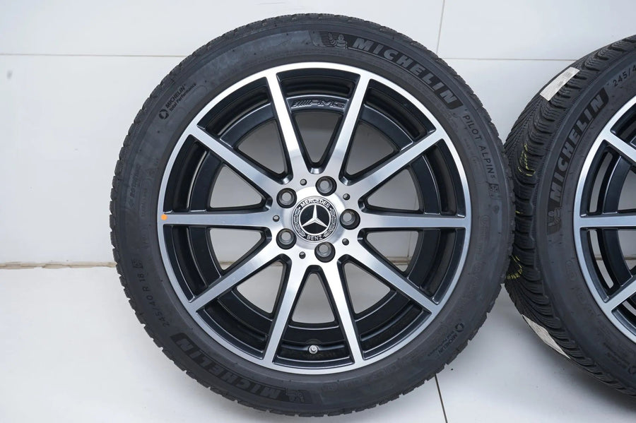 Roues hiver 245/40/18 pouces pour Mercedes A45, CLA45 AMG W117 et W118