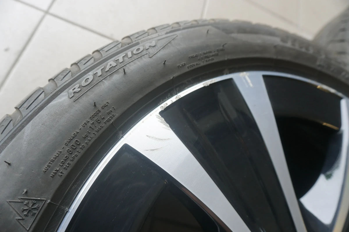 Original Mercedes E-Klasse W213 S213 18 Zoll Alufelgen Winterreifen 245 45 R18 Detail view 6