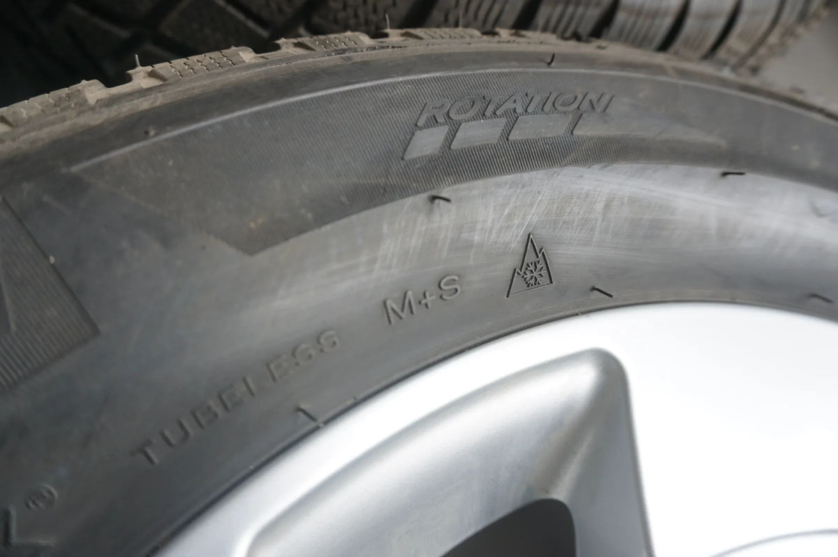Original Mercedes GLE ML W166 Alufelgen Winterräder Winterreifen 255 55 R18 Zoll Detail view 3