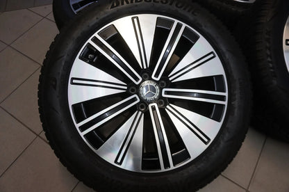 Original Mercedes EQS V297 Alloy Wheels Winter Wheels Winter Tires 235 55 R19 Inch