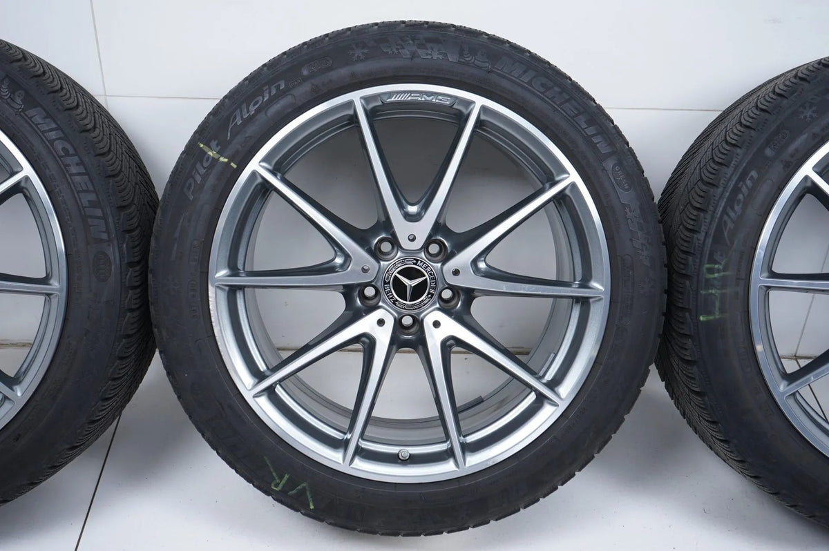 Mercedes E63 AMG W213 Winterreifen Winterräder 265 40 19 Zoll Detailansicht 4