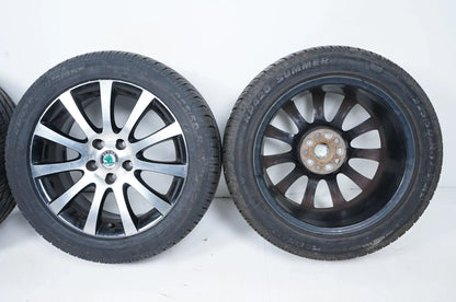 Skoda Yeti Allwetterräder mit neuen Allwetterreifen 225 50 17 Zoll 5L0601025D