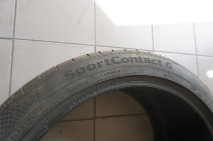 1 X 295 35 ZR20 R20 105Y Summer Tire Continental SportContact 6 MO 2020 7mm