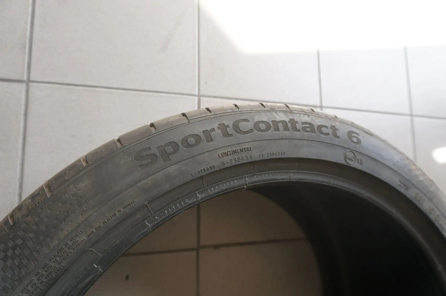 1 X 295 35 ZR20 R20 105Y Summer Tire Continental SportContact 6 MO 2020 7mm
