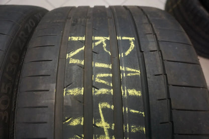 2 X 305 30 ZR20 R20 103Y Pneus été Continental SportContact 6 MO 2022 5mm