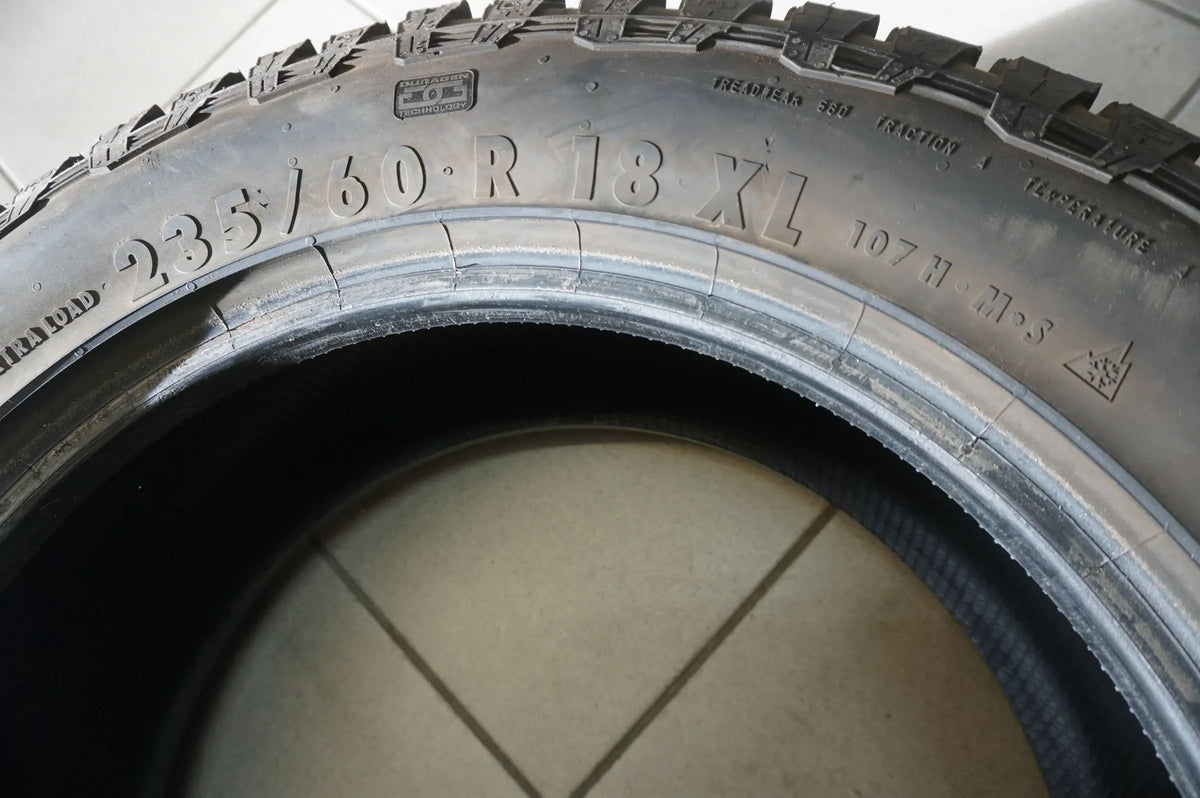 1 X 235 60 R18 107H Offroadreifen Winterreifen General Grabber AT3 2019 10mm Detailansicht 4