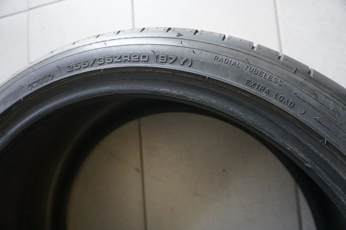 1 X 255 35 ZR20 R20 97Y Sommerreifen Dunlop Sport Maxx RT2 2018 8mm Detailansicht 3