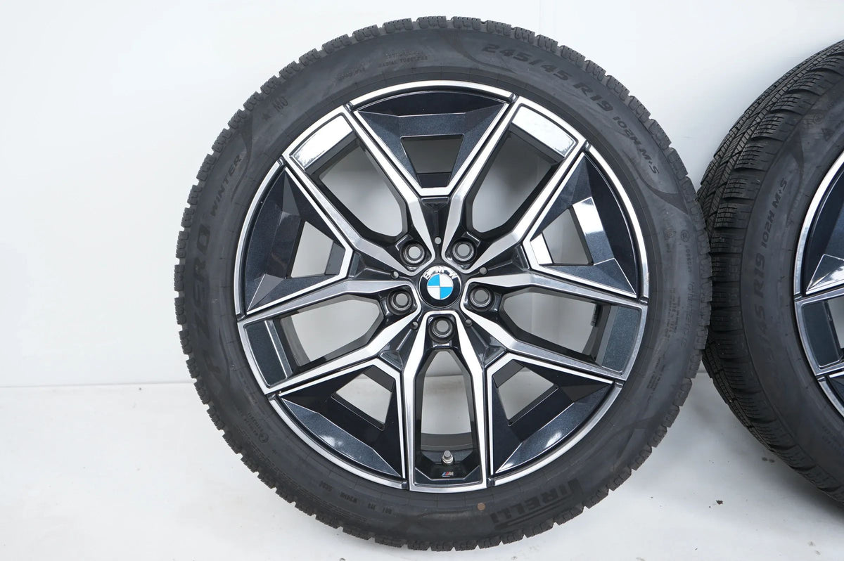 Bmw 5er G60 G61 Winterräder Winterreifen Alufelgen 19 Zoll 936M 5A324E2 5A324E3 Vue détaillée 3