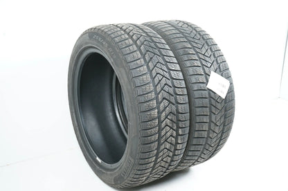 2x pneus hiver Pirelli Sottozero 255 45 19 pouces DOT21 env. 7mm MO