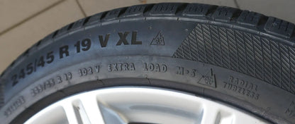 Original Audi A6 C8 4K A4 F2 Alufelgen Winterräder Winterreifen 245 45 R19 7mm