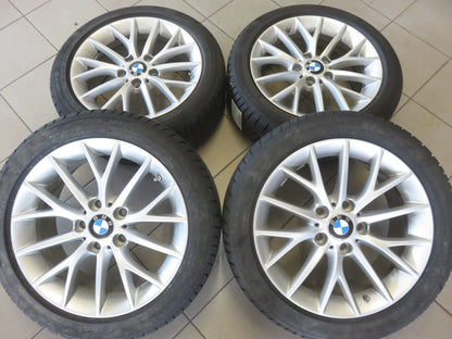 Original BMW 1er F20 2er F22 17 Zoll Alufelgen Winterreifen 205 50 R17 2015 7mm