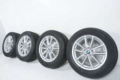 Cerchi in lega originali BMW X5 X6 G05, ruote complete invernali, pneumatici invernali 255 55 R18 109H 8mm