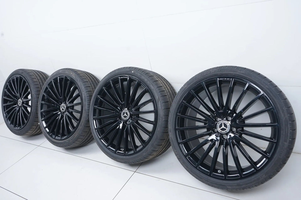 Like New Mercedes S Class W223 V223 AMG Summer Wheels 21 Inch Detailansicht 7