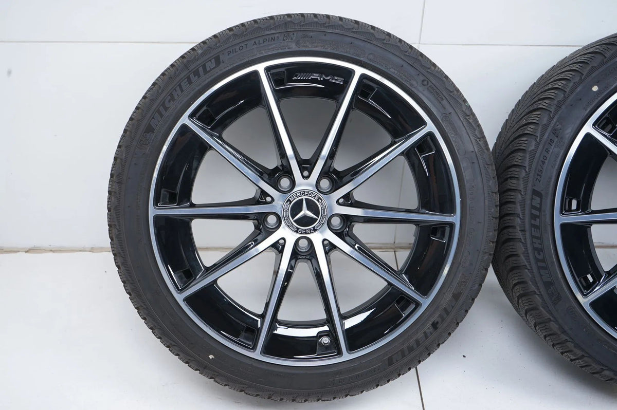 Mercedes A35 W177 AMG Winterreifen Winterräder 235 40 18 Zoll Detailansicht 3