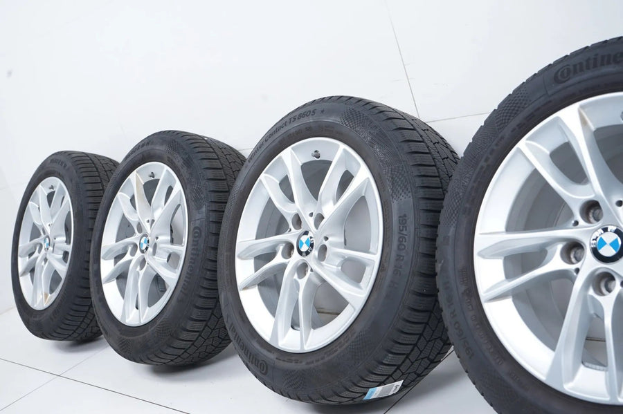 BMW 2 Series Tourer F45 F46 alloy wheels winter tires 195/60/16 inch