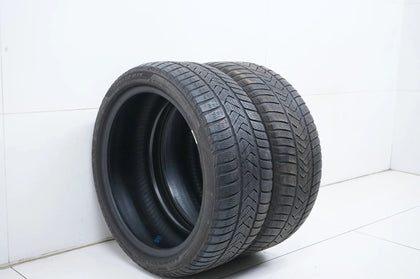 2 x Pirelli winter tires 245 40 19 inch DOT18/17 MO approx.4mm tread depth RFT